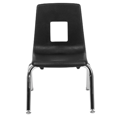 Emma And Oliver Student Stack School Chair - 12-inch 4 Emma And Oliver Student Stack School Chair - 12-inch - Image 2