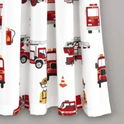 52"x84" Make A Wish Fire Truck Window Curtain Panels Set - Lush Décor 11 52"x84" Make A Wish Fire Truck Window Curtain Panels Set - Lush Décor -Children Products Store GUEST b62442fa d065 4c82 b687 f352c8f9137e