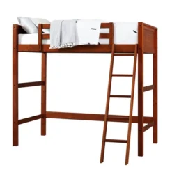Twin Houston Kids' Wooden Loft Bed With Ladder - Room & Joy 22 Twin Houston Kids' Wooden Loft Bed With Ladder - Room & Joy -Children Products Store GUEST b6563314 1167 43b2 af28 b50261cd003b