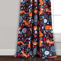Kids' Pixie Fox Curtain Panels - Lush Décor -Children Products Store GUEST b70d7aad 49bc 4a0e 8a32 759485704405