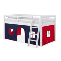 Twin Roxy Junior Loft With Tent - Alaterre Furniture 9 Twin Roxy Junior Loft With Tent - Alaterre Furniture -Children Products Store GUEST b88a4c99 a696 4da3 8513 6c0fbcac599c