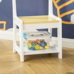 Qaba 3-in-1 Activity Table And Chair Set, Modern Kids Writing Desk Set, Bricks And Roads Style Table And Chair Set, 3pc Total, White 11 Qaba 3-in-1 Activity Table And Chair Set, Modern Kids Writing Desk Set, Bricks And Roads Style Table And Chair Set, 3pc Total, White -Children Products Store GUEST b9406ed9 95d1 469d b31a 5ceafd936f9c