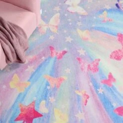 Butterfly Colorful Kids Playroom Nursery Washable Indoor Area Rug By Blue Nile Mills 17 Butterfly Colorful Kids Playroom Nursery Washable Indoor Area Rug By Blue Nile Mills -Children Products Store GUEST ba5533b5 d7cc 46c2 85f3 746a98cd24ef