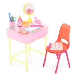 Glitter Girls 14" Doll And Accessories Alessa & School Desk Playset -Children Products Store GUEST ba5bfb4c 3165 4576 a6ae 44eafcde29fa