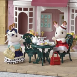 Calico Critters Town Series Tea And Treats Set, Fashion Dollhouse Furniture And Accessories