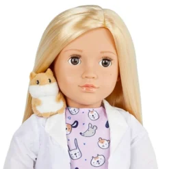 Our Generation Noemie With Plush Hamster 18" Pet Care Vet Doll -Children Products Store GUEST ba9aa53d f4a4 4608 b3da 4137ebb540fb