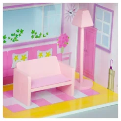Teamson Kids Fancy Mansion Doll House With 13pcs Furniture -Children Products Store GUEST bb3bf8b0 6b2e 4c19 b3d4 2556369f09da