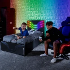 Twin Cosmos RGB Gaming Bed Black - X Rocker 21 Twin Cosmos RGB Gaming Bed Black - X Rocker -Children Products Store GUEST bc5f8c5b 02ea 4ab7 b929 982d8986e710