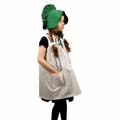 The Queen's Treasures Child-Size Little House Prairie Apron & Bonnet Set 5 The Queen's Treasures Child-Size Little House Prairie Apron & Bonnet Set - Image 3