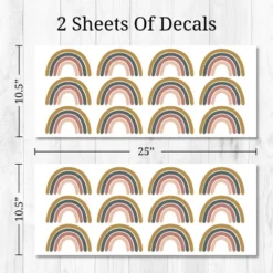 Neutral Rainbows Wall Decor - Decalcomania -Children Products Store GUEST beaa986d 97b0 4e48 bc09 455e3c25e94b