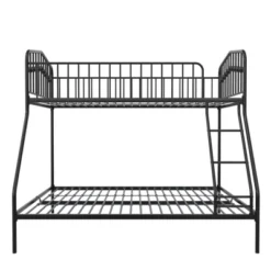 Twin/Full Kids' Bushwick Metal Bunk Bed - Novogratz -Children Products Store GUEST beb56a70 46b7 456c 9c48 990bf77be089