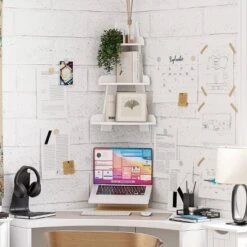 Kids' Corner Ladder Wall Shelf White - RiverRidge Home -Children Products Store GUEST bf8ef306 3a5d 43d3 bf13 31ee86bc1a99