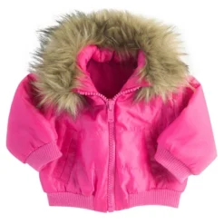 Sophia’s Puffy Jacket With Faux Fur Trim For 18" Dolls, Hot Pink -Children Products Store GUEST bfcd6adb ddfb 4da4 bb30 222da97e4a1c
