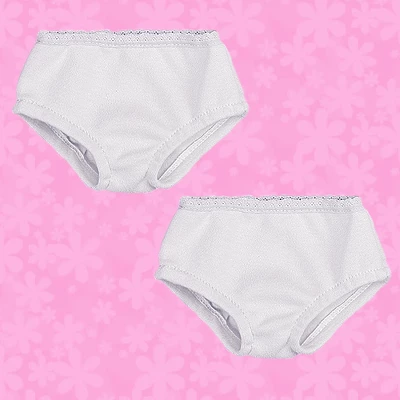 Sophia's - 18" Doll - Set Of 2 Underwear - White 3 Sophia's - 18" Doll - Set Of 2 Underwear - White