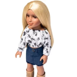 I'M A GIRLY Zoe 18" Fashion Doll With Golden Blonde Interchangeable Wig To Style -Children Products Store GUEST c1cb788b 24c6 435e 8360 8fac1c5342af