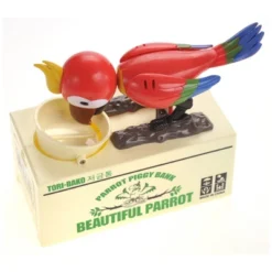 Insten Parrot Piggy Bank Robotic Coin Munching Toy Money Box, Red, 6.6x6.5 Inches 15 Insten Parrot Piggy Bank Robotic Coin Munching Toy Money Box, Red, 6.6x6.5 Inches -Children Products Store GUEST c226085b f67b 4b85 b5a1 740ba9399372
