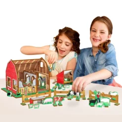 Storytime Toys Little Bo-Peep's Family Farm 3D Puzzle - Book And Toy Set - 3 In 1 - Book, Build, And Play -Children Products Store GUEST c29e450b a821 4f16 adea 850c31f6cf68