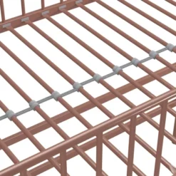 Twin Kaila Metal Loft Bed Rose Gold - Room & Joy -Children Products Store GUEST c31e23a3 18a7 4e78 9afb 781eaaa8fec4