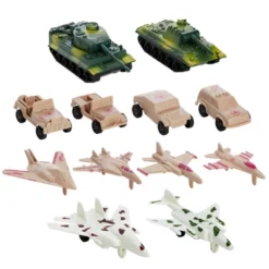 Blue Panda 400 Piece Army Men Action Figures Set With Map, Includes Carrying Tote For Easy Clean Up -Children Products Store GUEST c3cc39b7 8150 43f0 94ef 459d09884e8d