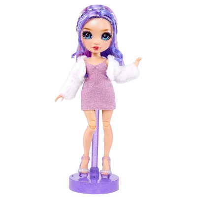 Rainbow High Fantastic Fashion Violet Willow 11" Fashion Doll W/ Playset 5 Rainbow High Fantastic Fashion Violet Willow 11" Fashion Doll W/ Playset - Image 3