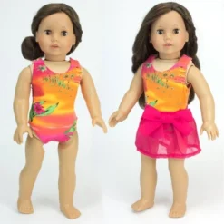 Sophia’s Bathing Suit & Sarong Outfit Set For 18” Dolls, Orange/Hot Pink 7 Sophia’s Bathing Suit & Sarong Outfit Set For 18” Dolls, Orange/Hot Pink -Children Products Store GUEST c41f1d8a ba4d 41a3 a1c1 f8ef2270bdba