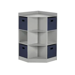 5pc Kids' Corner Cabinet Set With 4 Bins Set - RiverRidge Home -Children Products Store GUEST c4f84693 b304 42c3 8f8b dacf497e1cfd