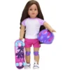 Sophia’s Skateboard, Helmet And Knee Pads Set For 18" Dolls, Multicolor -Children Products Store GUEST c5b9d052 9c7c 4398 af6a cd39876251ed
