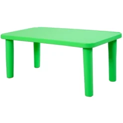 Costway Kids Portable Plastic Table Learn And Play Activity School Home Furniture Green -Children Products Store GUEST c5bcdaa3 f5a3 41f8 8e59 132dd6a43361