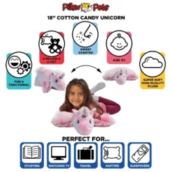 Sweet Scented Cotton Candy Unicorn - Pillow Pets 11 Sweet Scented Cotton Candy Unicorn - Pillow Pets -Children Products Store GUEST c74f9e08 3898 4726 9a21 bdb000689a70