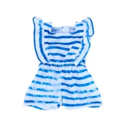 Sophia’s Stripe Romper And Sandals For 18" Dolls, Blue/White -Children Products Store GUEST c9ba36bb adaf 41bc bd81 7a9fb760d15f