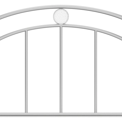 Full Vivian Metal Platform Bed Silver - Hillsdale Furniture 10 Full Vivian Metal Platform Bed Silver - Hillsdale Furniture - Image 8