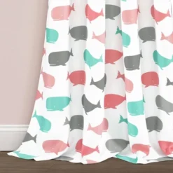Whale Window Curtain - Lush Décor 10 Whale Window Curtain - Lush Décor -Children Products Store GUEST cc165173 d2fd 43d1 91bc f0eee02ace58