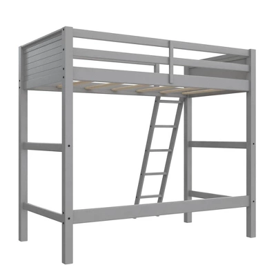 Twin Houston Kids' Wooden Loft Bed With Ladder - Room & Joy 9 Twin Houston Kids' Wooden Loft Bed With Ladder - Room & Joy - Image 7