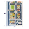 39"x59" Traffic Blue 3D Play Rug - IVI -Children Products Store GUEST d2a0f14a be82 4c2c a615 a32fdb525a45