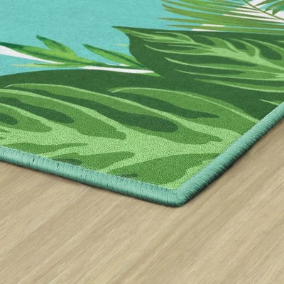 Flagship Carpets Schoolgirl Style Greenery Classroom Area Rug, 7'6"x12' 5 Flagship Carpets Schoolgirl Style Greenery Classroom Area Rug, 7'6"x12' - Image 3