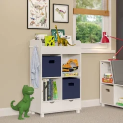 Kids' Book Nook Cubby Storage Cabinet With Bookrack - RiverRidge Home -Children Products Store GUEST d6c08044 2af8 4bdb a0a0 869ad6982783