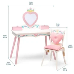 Princess Vanity Table And Chair Set - WildKin -Children Products Store GUEST d6dd463c 2ed1 4552 923f ade83f386cff
