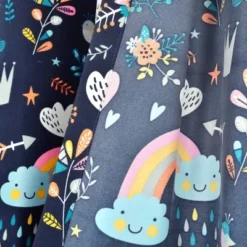 84"x52" Set Of 2 Unicorn Heart Window Curtain Panels - Lush Décor -Children Products Store GUEST d7f7f132 3fc1 49ca 83c4 a001e277ebd2