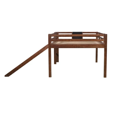 Full Size Wooden Loft Bed With Slide, Stair And Chalkboard - ModernLuxe 8 Full Size Wooden Loft Bed With Slide, Stair And Chalkboard - ModernLuxe - Image 6