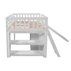 Low Twin Loft Bed With Bookcase, Separate Three Drawers, Pulling Ladder And Slide - ModernLuxe 15 Low Twin Loft Bed With Bookcase, Separate Three Drawers, Pulling Ladder And Slide - ModernLuxe -Children Products Store GUEST d9e1ef55 a7f3 4320 af80 a93010b9bf16