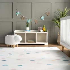 NuLOOM Calla Kids Polka Dot Nursery Or Playroom Area Rug 17 NuLOOM Calla Kids Polka Dot Nursery Or Playroom Area Rug -Children Products Store GUEST da664ef1 42f1 429c 9737 afd27a591019