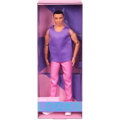 Barbie Looks Ken Doll With Purple Shirt 7 Barbie Looks Ken Doll With Purple Shirt - Image 5