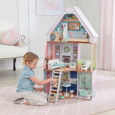 Kidkraft Matilda Wooden Dollhouse With 23 Accessories 3 Kidkraft Matilda Wooden Dollhouse With 23 Accessories