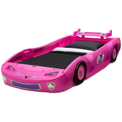 Twin Disney Minnie Mouse Car Bed - Delta Children 4 Twin Disney Minnie Mouse Car Bed - Delta Children - Image 2