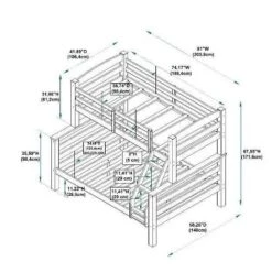 Avery Bunk Bed - Powell -Children Products Store GUEST dd95f202 31e0 4b47 9695 4dd4efeac74e