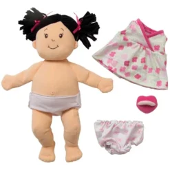 Manhattan Toy Baby Stella Black Hair Soft First Baby Doll, 15-Inch -Children Products Store GUEST dde7ff2f f2b4 435a a168 c13b132e7f2a