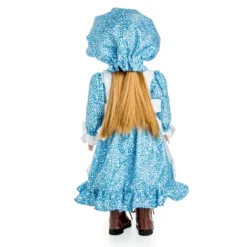 The Queen's Treasures 18 Inch Doll Blue Calico Dress With Brown Lace Up Boots -Children Products Store GUEST de871b09 8f9f 47cb a7bf 52d639da03af