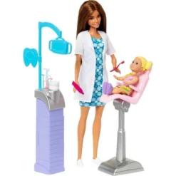 Barbie Careers Dentist Doll With Brown Hair And Playset With Accessories -Children Products Store GUEST e064b895 e6e5 425a 942d 7be1093aa723