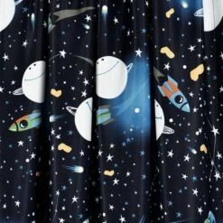 Universe Room Darkening Window Curtain Panels Navy - Lush Décor 9 Universe Room Darkening Window Curtain Panels Navy - Lush Décor -Children Products Store GUEST e0abffa5 3993 4784 82ba 7f31211682e6