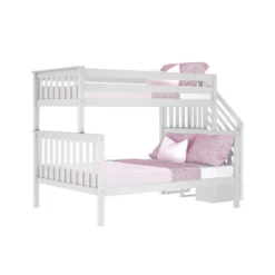 Max & Lily Twin Over Full Staircase Bunk Bed -Children Products Store GUEST e1655a55 cebf 42e3 8597 fa8e8c2dc154
